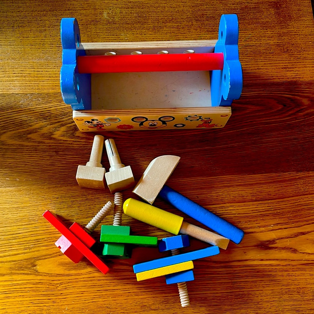 Melissa & Doug Mickey Mouse Wooden roll kit